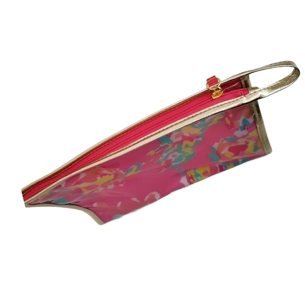 Lily Pulitzer × Estee Laudeer Floral‎ Pink Travel Makeup Kit Bag